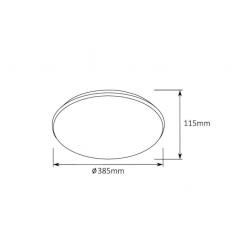 Meteora 24W Sensor 3000K Plafon   HOLDBOX